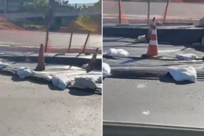 BR-324 segue com desvio enquanto DNIT investiga afundamento da pista