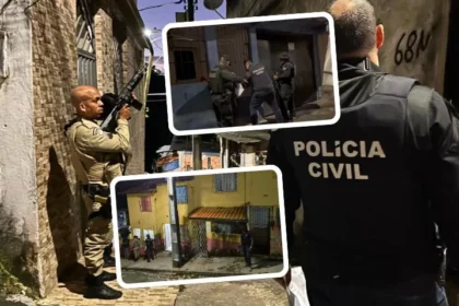 Operacao policial em Cajazeiras
