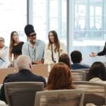 Apresentação do Camarote Brown para convidados