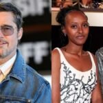 Brad Pitt, Zahara Jolie e Angelina Jolie em eventos