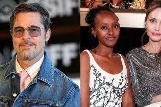 Brad Pitt, Zahara Jolie e Angelina Jolie em eventos