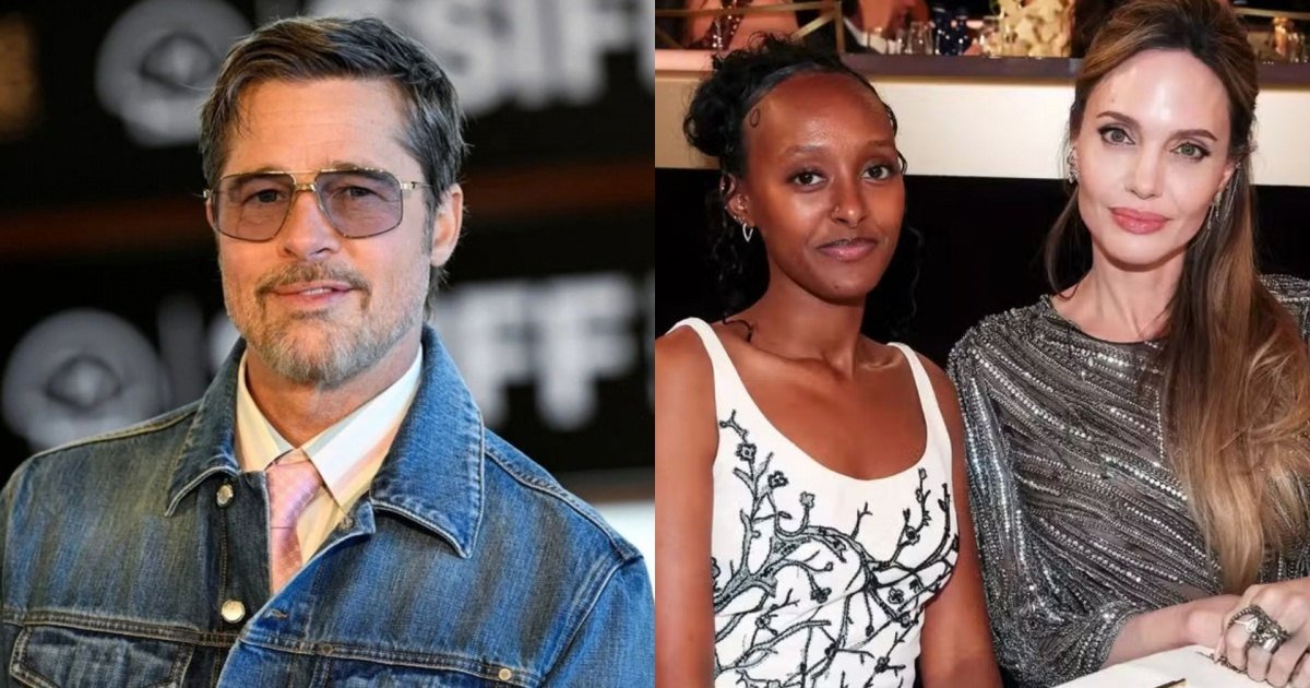 Brad Pitt, Zahara Jolie e Angelina Jolie em eventos