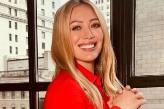A cantora Hilary Duff