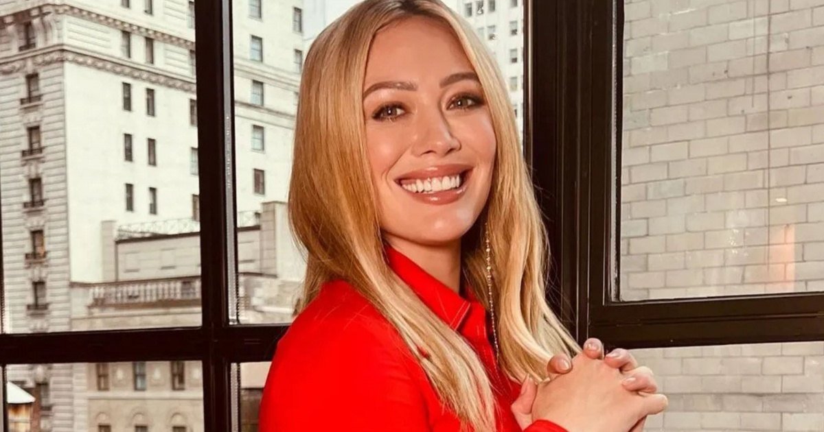 A cantora Hilary Duff