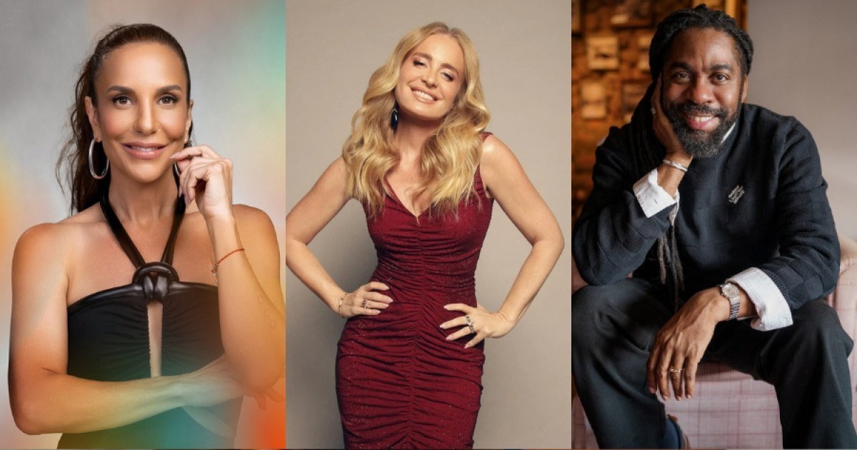 Ivete Sangalo, Angélica e Lázaro Ramos