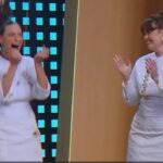 Jéssica comemora a vitória na final do MasterChef