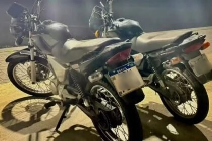 Motocicletas apreendidas em Salvador