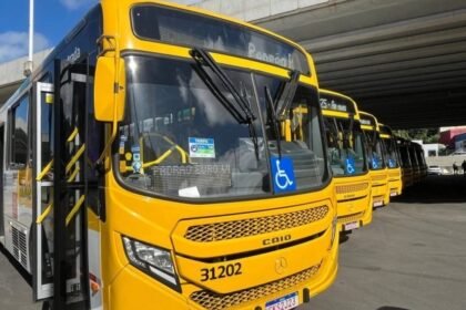 Ônibus do transporte coletivo de Salvador