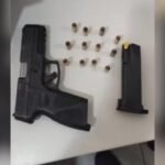 Pistola apreendida em Conceição do Coité