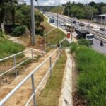 Trecho requalificado na Estrada do Derba, em Salvador