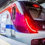 Trem do Metrô de Salvador na estação