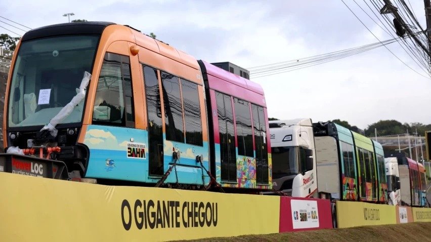 Trem do VLT de Salvador