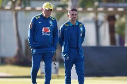 Treino da Seleção Brasileira