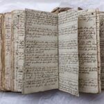 Páginas de manuscrito antigo