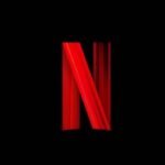 Logotipo da Netflix em fundo preto