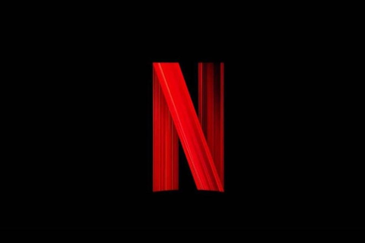Logotipo da Netflix em fundo preto
