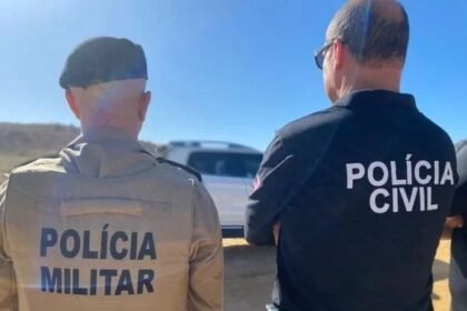 Viaturas das polícias Civil e Militar