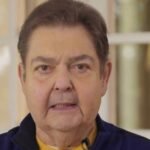 Apresentador Faustão em retrato