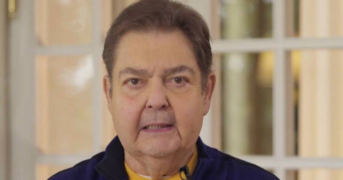 Apresentador Faustão em retrato