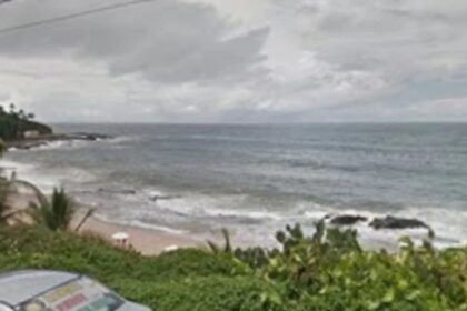 Praia do Buracão, no Rio Vermelho