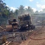 Incêndio em oficina em Camaçari