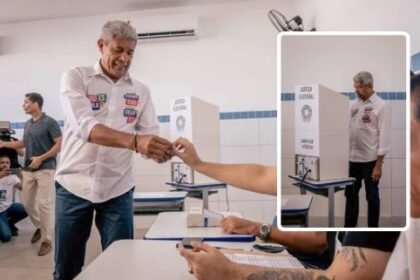 Jerônimo Rodrigues vota em Salvador