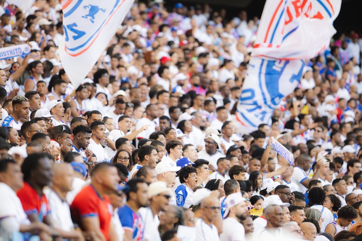 Torcida do Bahia na Arena Fonte Nova