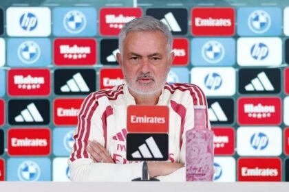 José Mourinho em entrevista coletiva