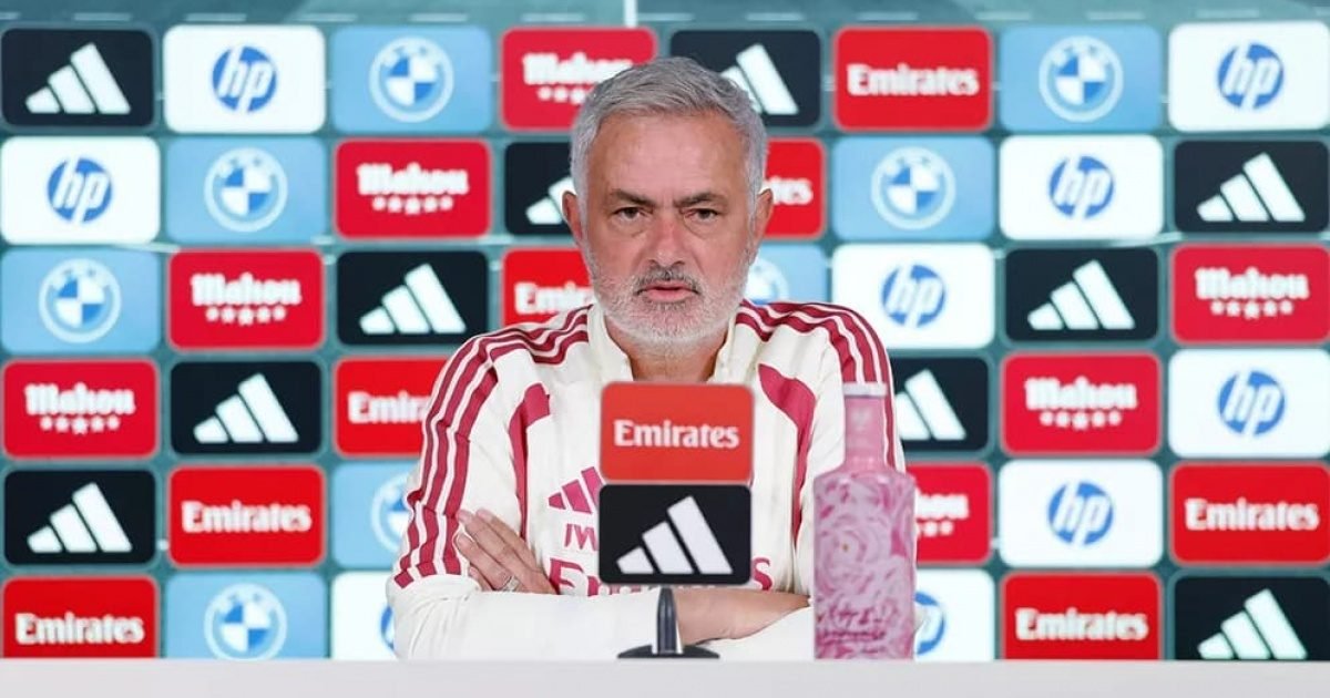 José Mourinho em entrevista coletiva