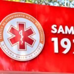 Fachada com o logotipo do Samu 192