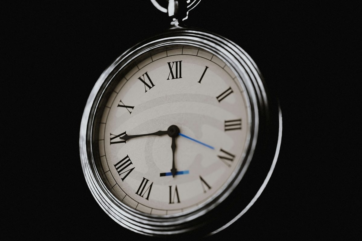 Relógio de bolso analógico
