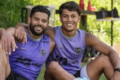 Hulk e o filho Ian Ângelo