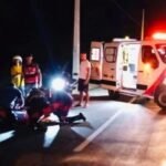 Socorro a motociclista na BA-120