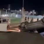 Carro capotado em Brumado