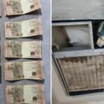 Notas falsas apreendidas em Serrinha