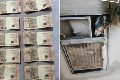 Notas falsas apreendidas em Serrinha