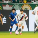 Jogadores do Bahia em campo durante partida do Brasileirão